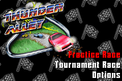Thunder Alley screenshot 4 for GameBoy Advance